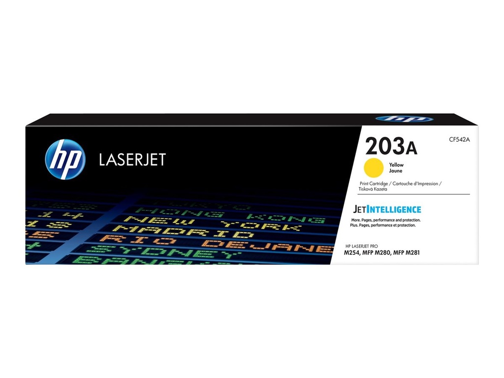 Inkt HP 203A Geel