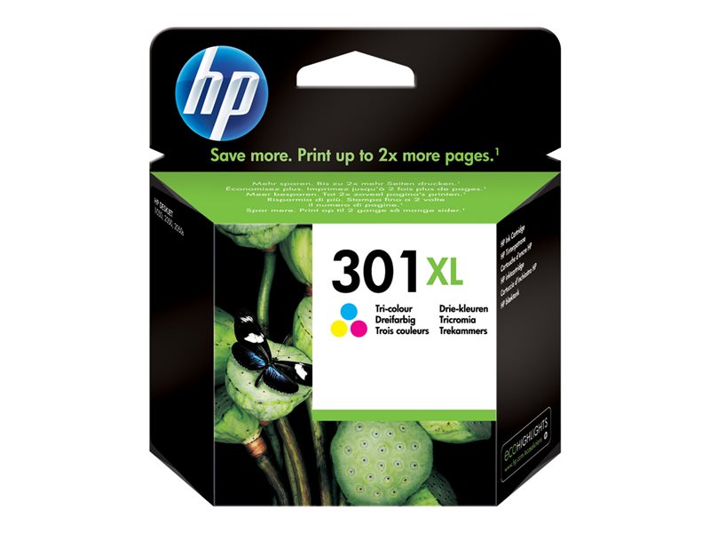 [00412223] Inkt HP 301XL Color Pack