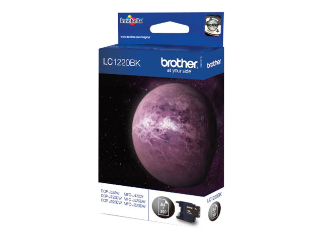 [00434263] Inkt Brother LC1220 Zwart