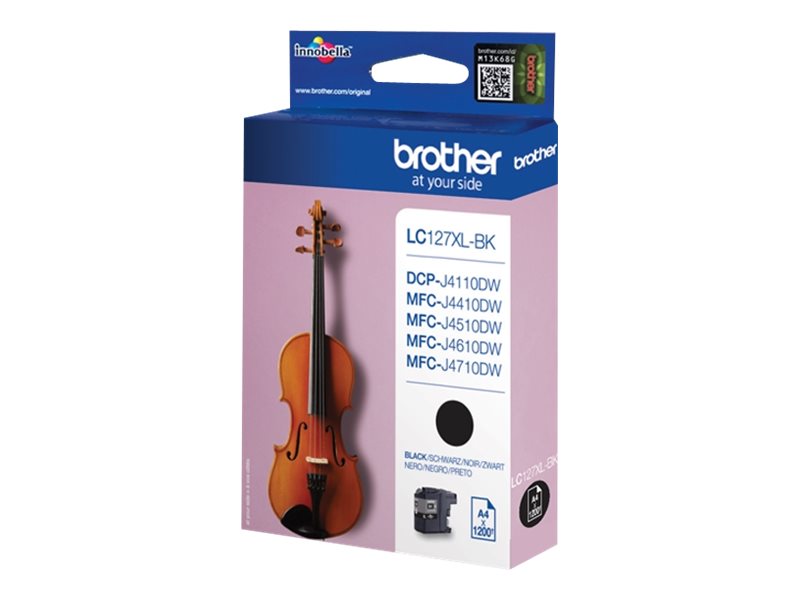 Inkt Brother LC127 Zwart XL