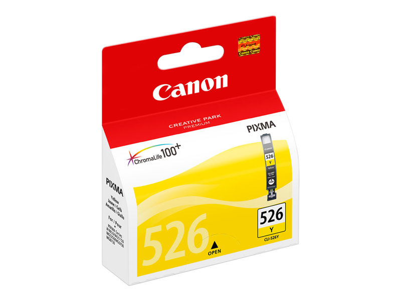 Inkt Canon CLI526 Geel Blister