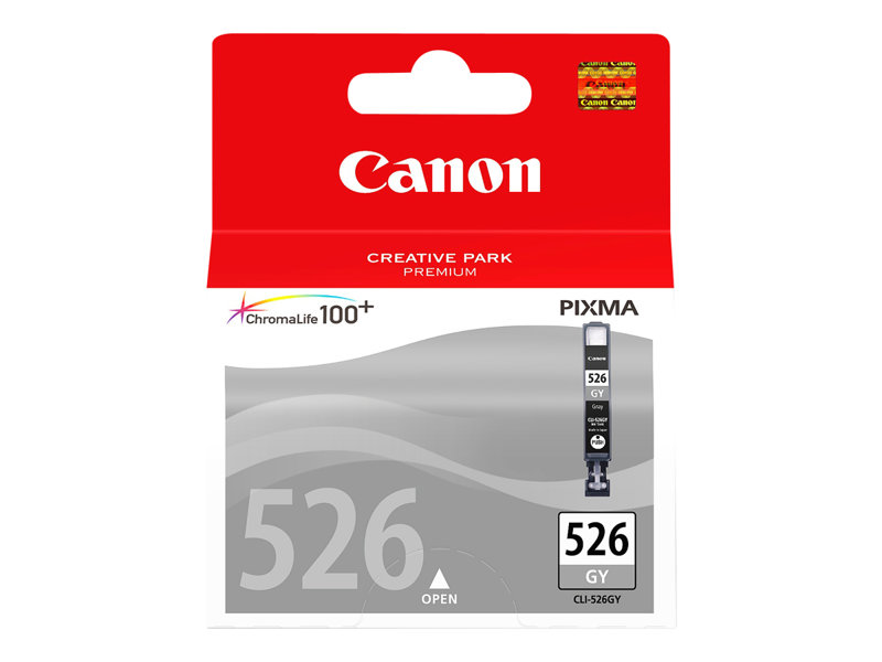 Inkt Canon CLI526 Grijs Blister