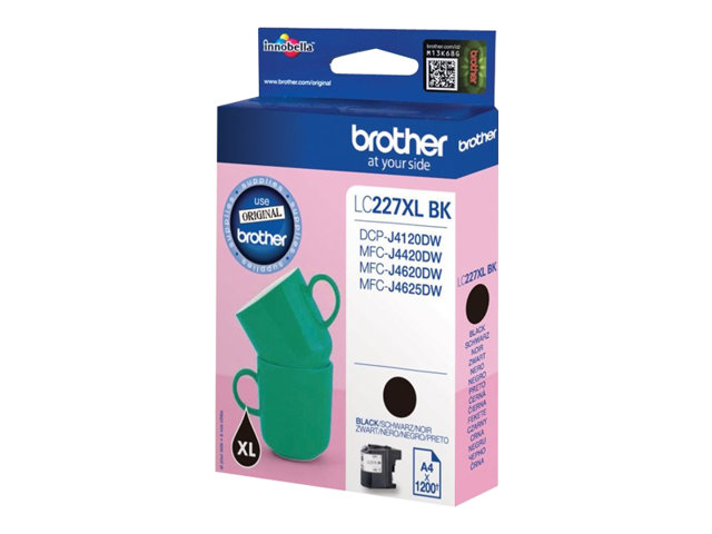 Inkt Brother LC227XLBK Zwart