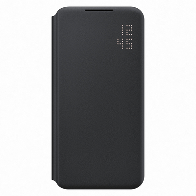 [66675] Hoesje Samsung Galaxy S22+ - Smart LED View Zwart