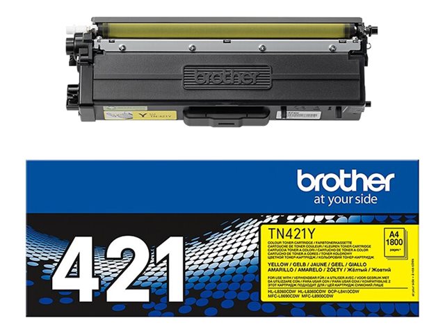 Toner Brother TN421Y Geel