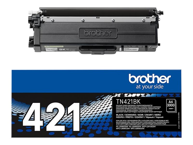 Toner Brother TN421BK Zwart