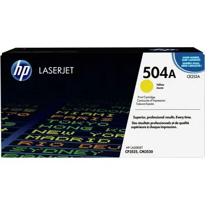 Toner HP 504A Yellow **