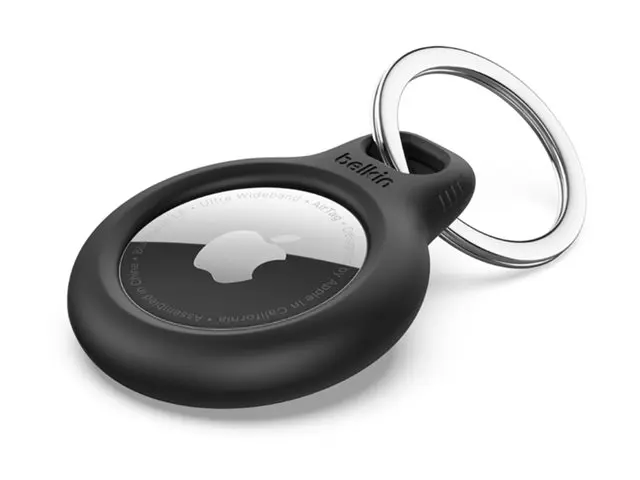 Hoesje Apple Airtag - twist-and-lock zwart