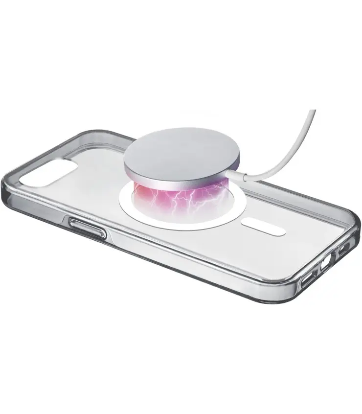 Hoesje iPhone 16e/17e - Backcover Clear MagSafe
