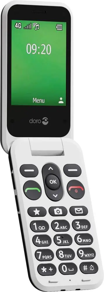 GSM Doro LEVA E22- 4G - eenvoudige gsm - zwart 