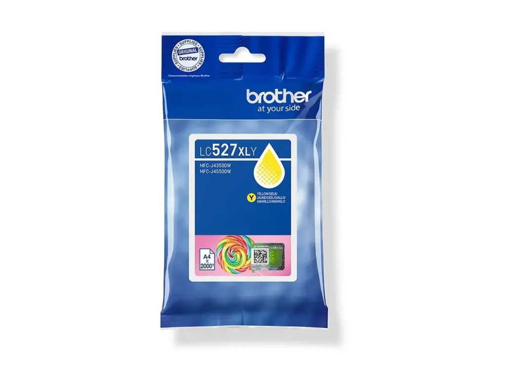 Inkt Brother LC-527XL Yellow XL