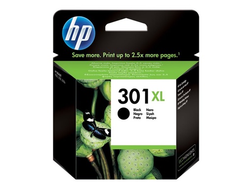 [00412216] Inkt HP 301XL Zwart