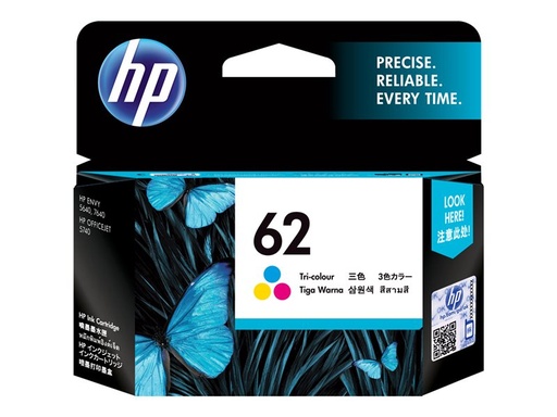 [00512145] Inkt HP 62 Color Pack