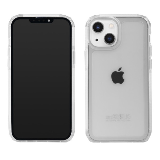 [66184] Hoesje iPhone 13 mini - Heavy Impact - Transparant