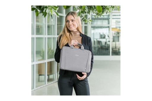 [D31305-RPET] Draagtas Slim Case BASE 13-14.1" Grijs