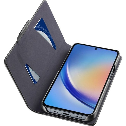 [BOOK3GALA55K] Hoesje Samsung Galaxy A55 5G - boekagenda - zwart 