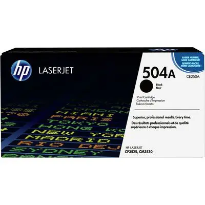 Toner HP 504A Black **